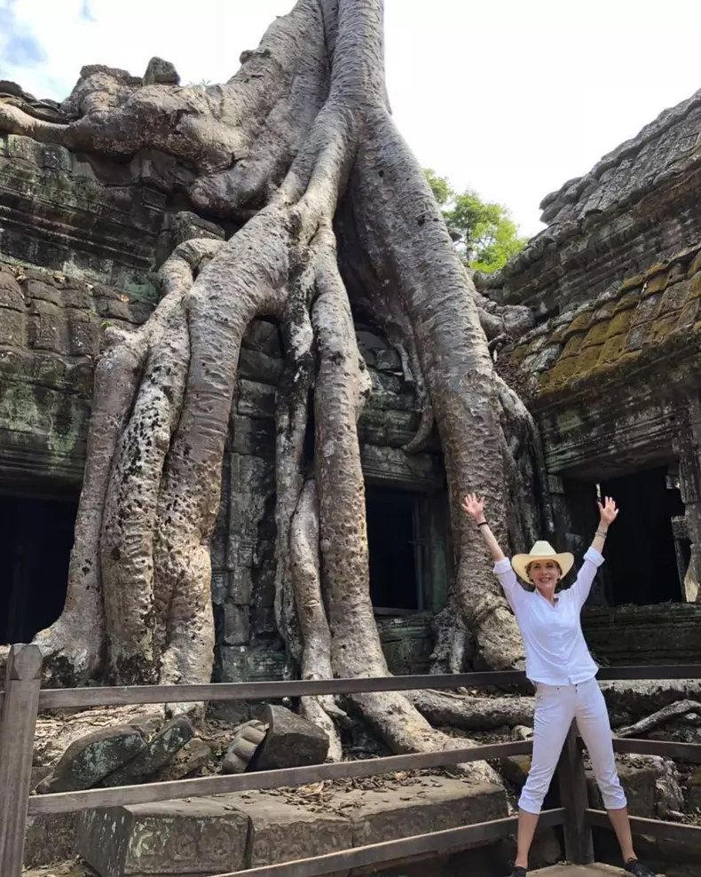 Unde a fost Edith Gonzalez în prima vacanţă din 2018 (9)