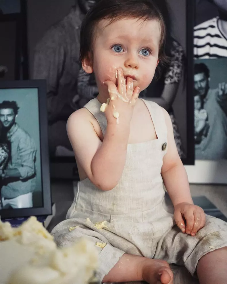 Fiul lui Lili Sandu a împlinit un an! Imaginile cu Thomas Jay care i-au emoționat pe fani Minune mică! (10)