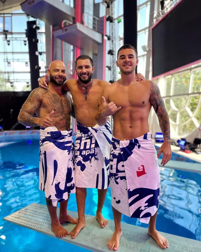 Kirita Cazacu Mario antrenamente splash