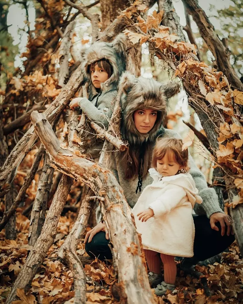 Fotografiile-adorabile-cu-Dana-Rogoz-si-cei-doi-copii-ai-ei-1