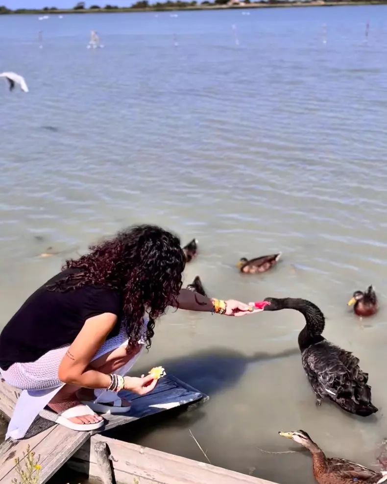 Mihaela Rădulescu și iubitul ei, imagini de vis din vacanță. Felix Baumgartner a făcut kitesurfing în sudul Franței