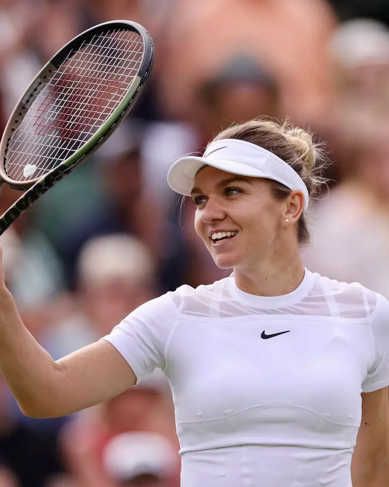 Simona Halep, primele imagini după operația la nas