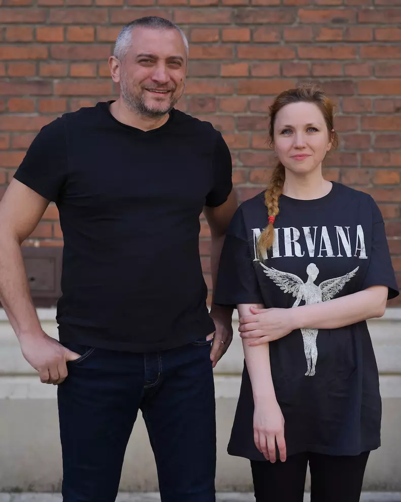 Curator Alexandru Rădvan și Irina Dragomir_Foto credit_The Storyalist 2