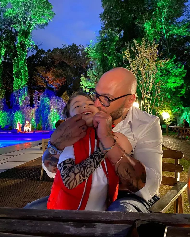 Cristian Mitrea și fiul lui David