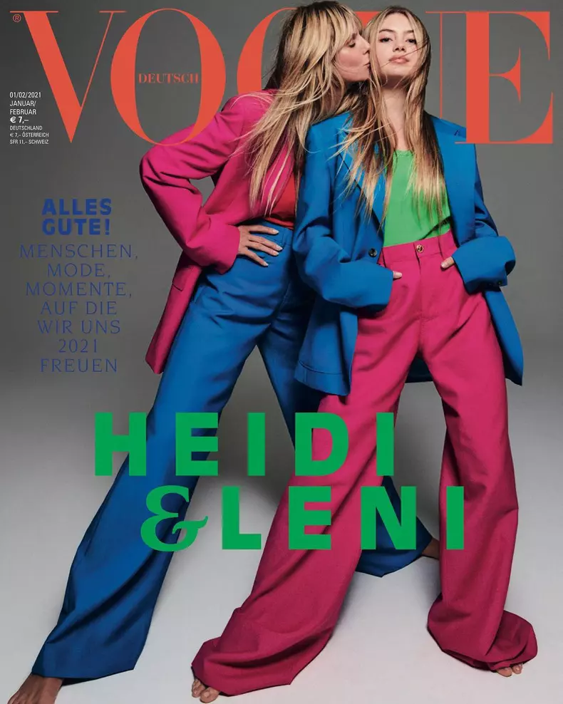 Heidi Klum și fiica ei Leni