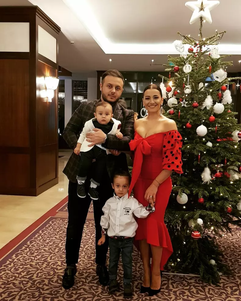 Claudia Pătrășcanu, Gabi Bădălău și fiii lor