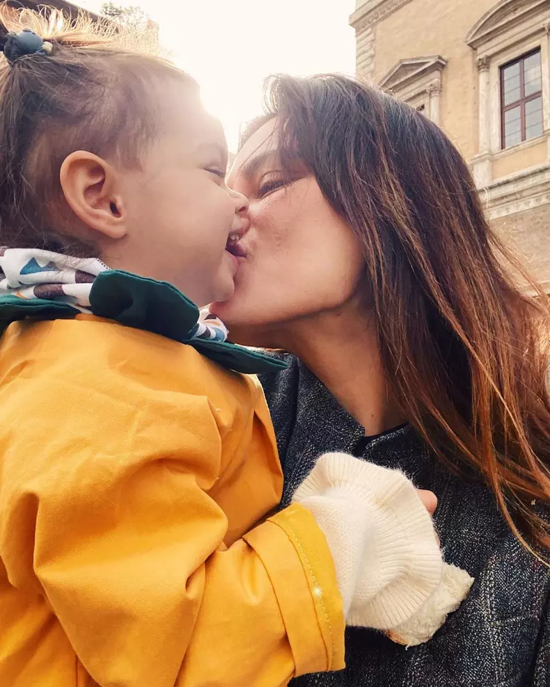 Catrinel Marlon și fiica ei Caroline Leon