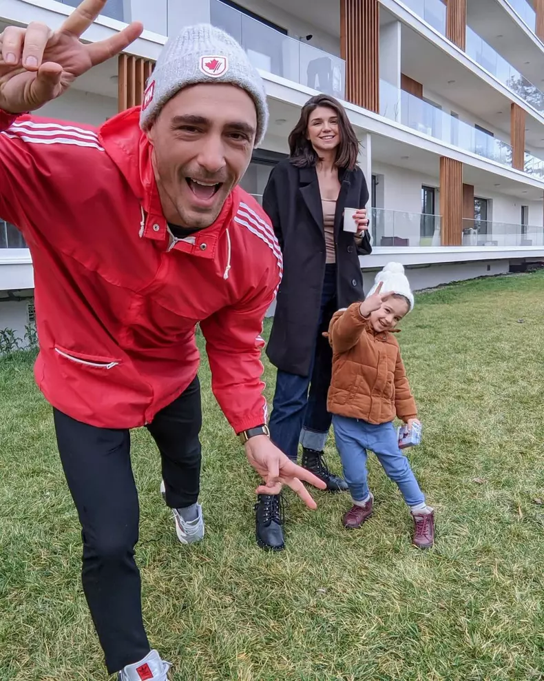 Alice Cavaleru, Vladimir Drăghia și fiica lor Zora