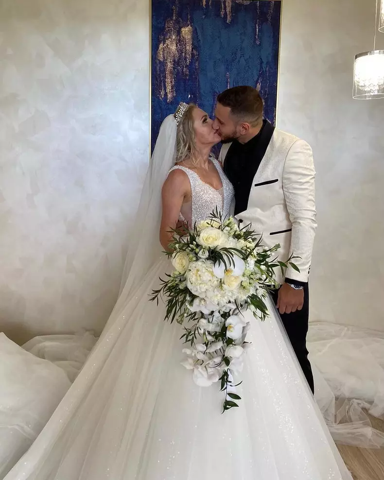 Andreea Arsine și soțul ei, Alexandru Răuțu