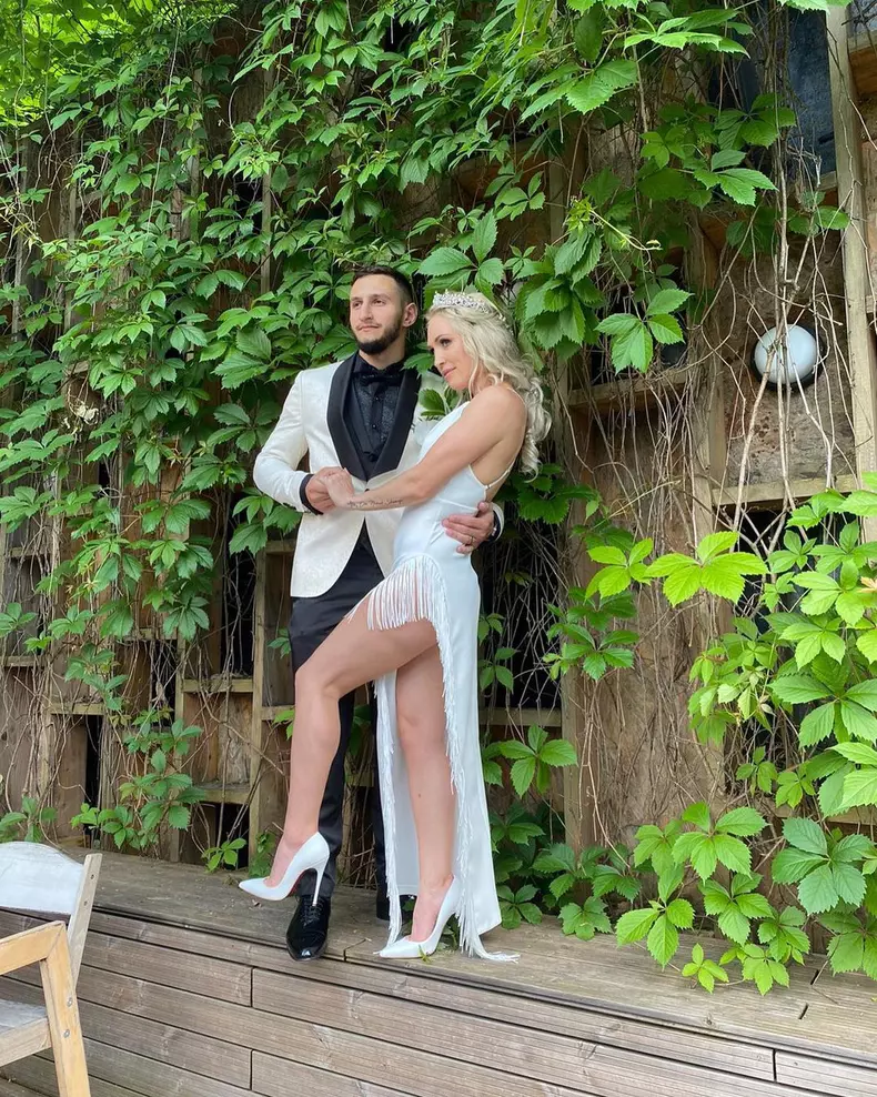 Andreea Arsine și soțul ei, Alexandru Răuțu