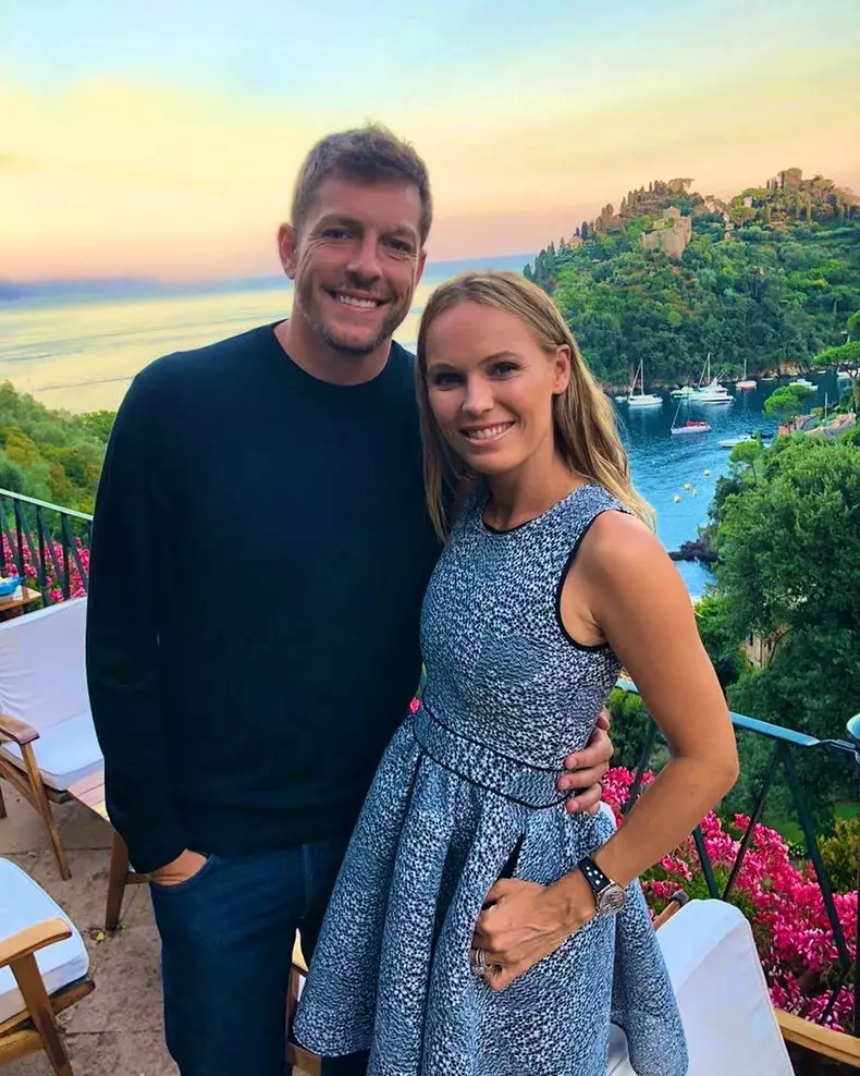 Caroline Wozniacki și David Lee