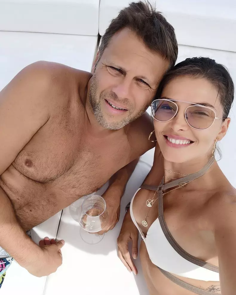 Alina Pușcaș și soțul ei