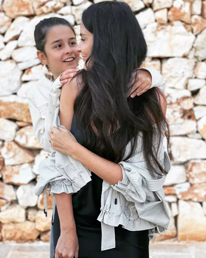 Adelina Chivu fiica Anastasia