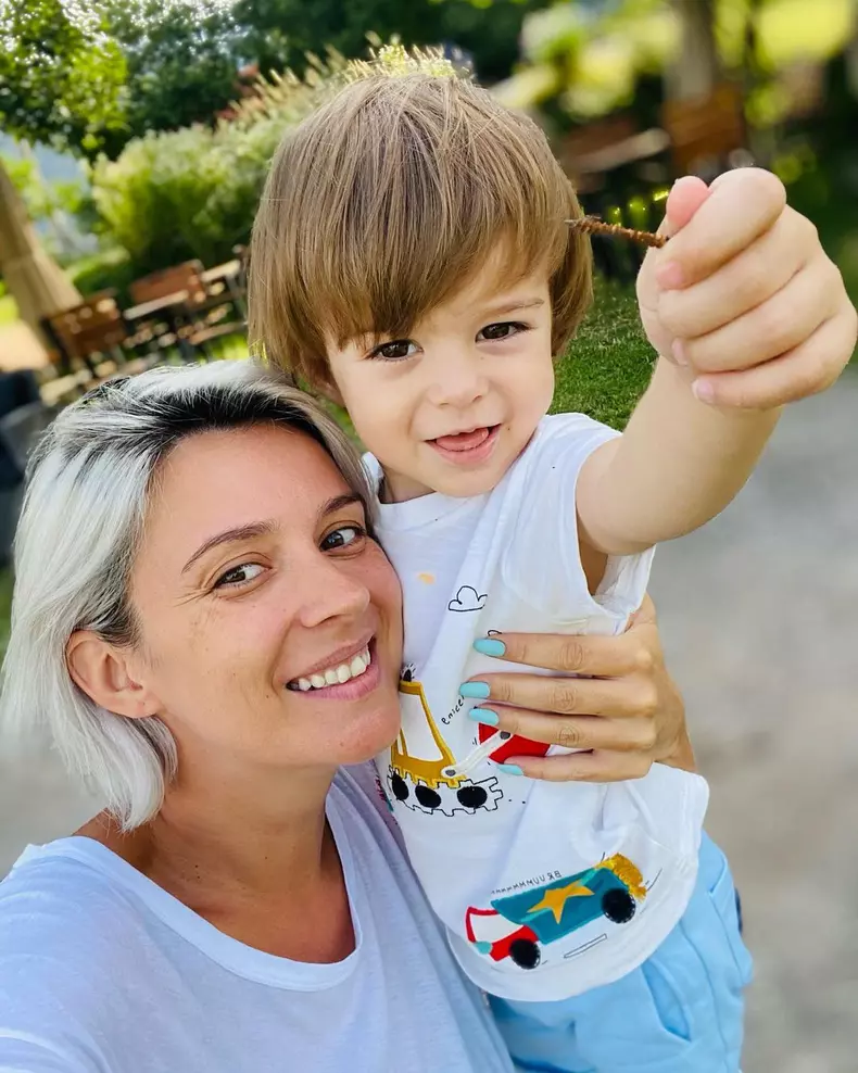 Diana Dumitrescu mamă copil