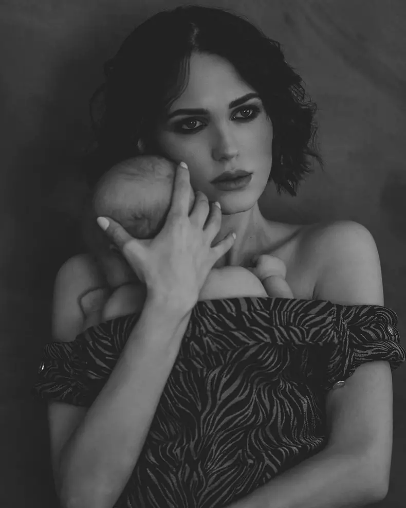 Michaela Prosan a născut