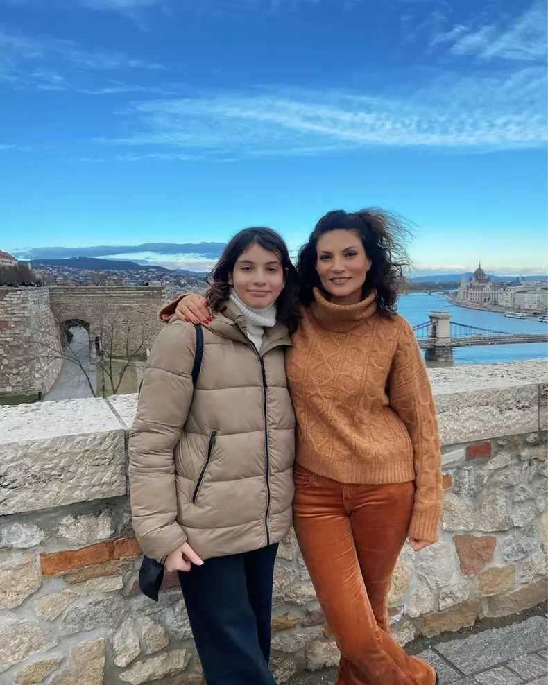 Ioana Ginghină copil
