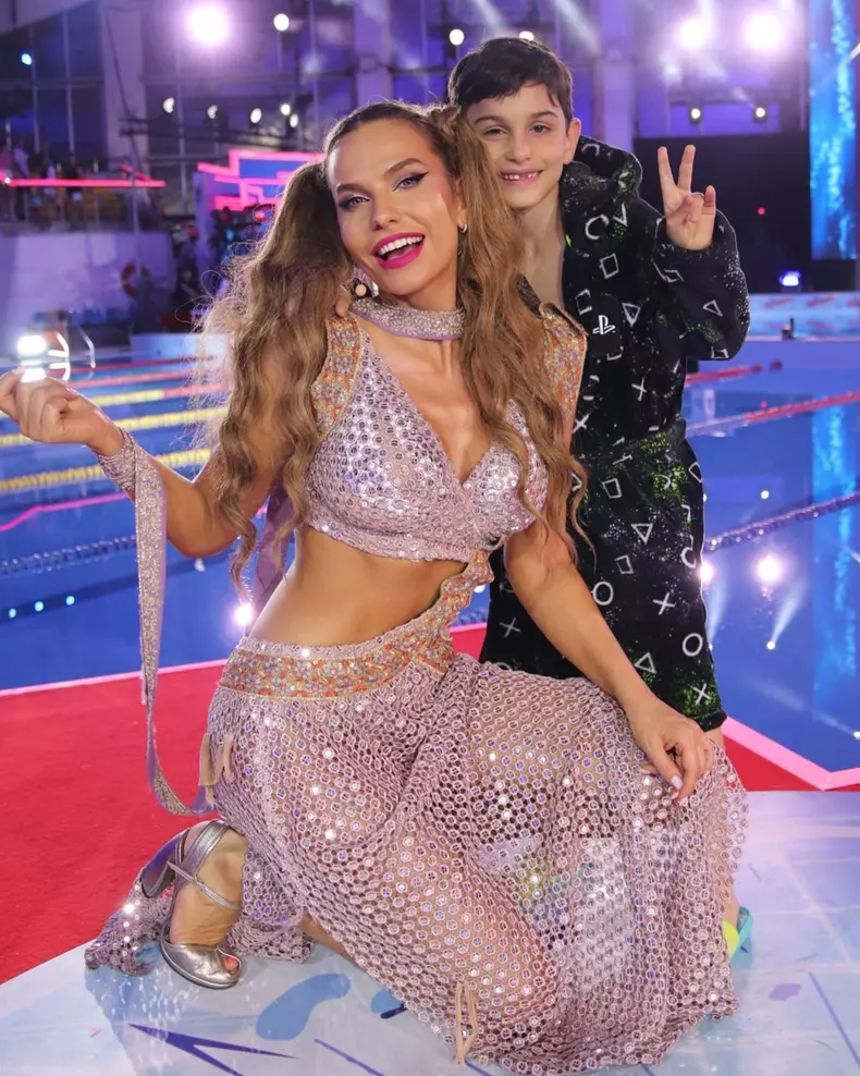 Anna Lesko copil fiu Adam