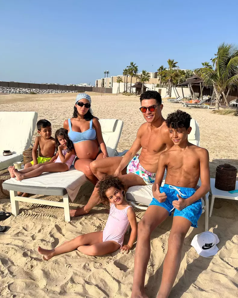 Georgina Rodriguez Cristiano Ronaldo copii