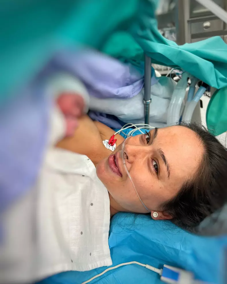 Vlăduța Lupău a născut