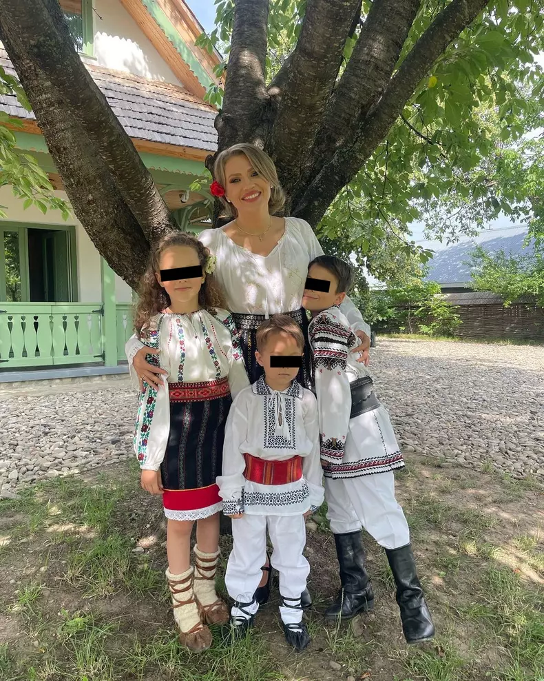 Mirela Vaida copii