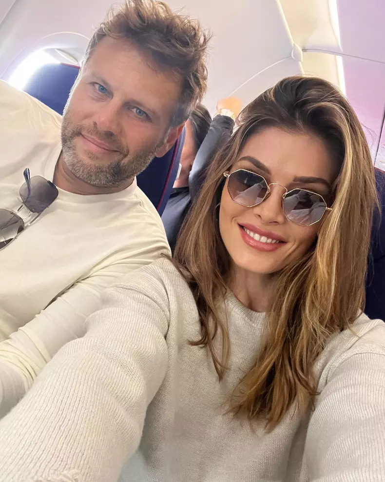 Alina Pușcaș și soțul ei, Mihai Stoenescu