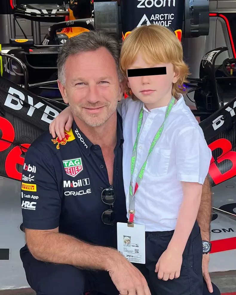 Christian Horner copil