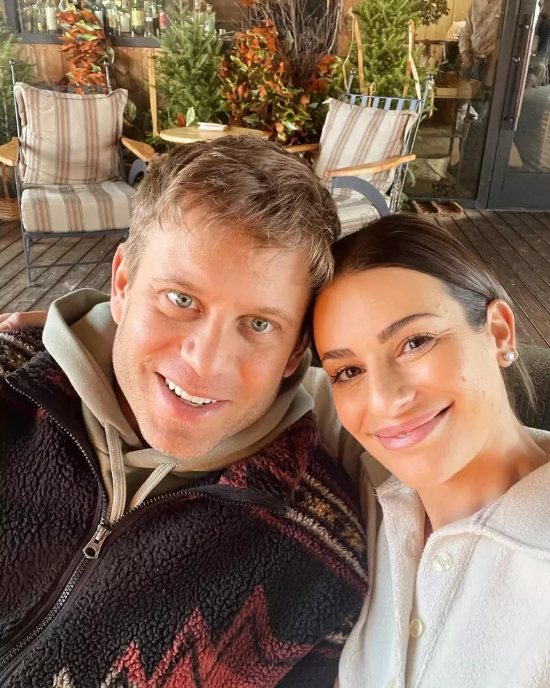 Lea Michele și soțul ei, Zandy Reich