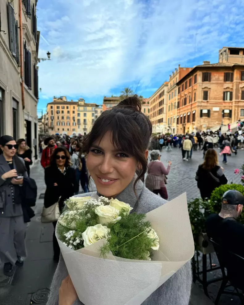 Sore Mihalache în Roma, Italia