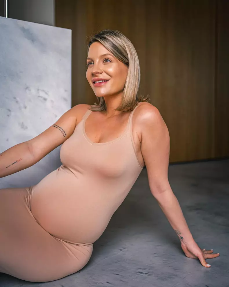 Ana Baniciu însărcinată cu primul copil, un băiețel