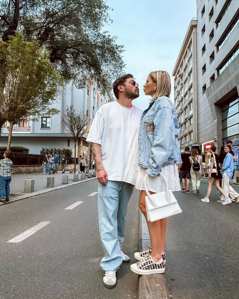 Ana Baniciu și soțul ei, Edy Kovacs