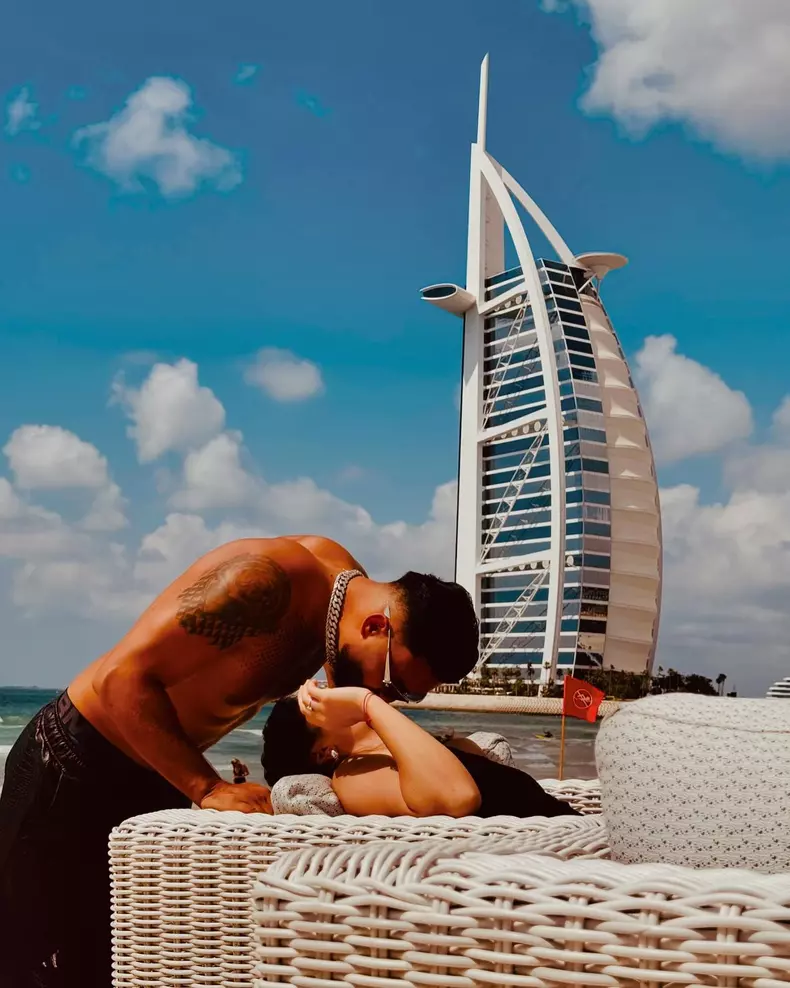 Jador și Oana Ciocan în Dubai