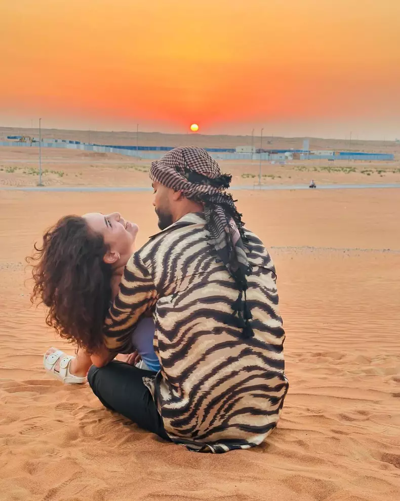 Jador și Oana Ciocan în Dubai