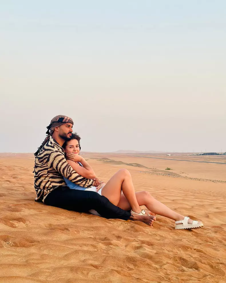 Jador și Oana Ciocan în Dubai