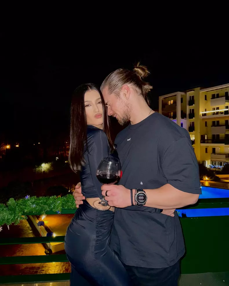 Alina Eremia și iubitul ei, Edi Barbu