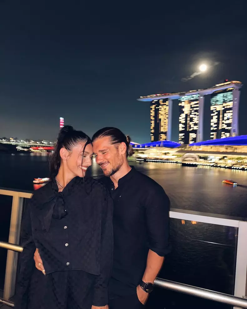 Alina Eremia și iubitul ei, Edi Barbu