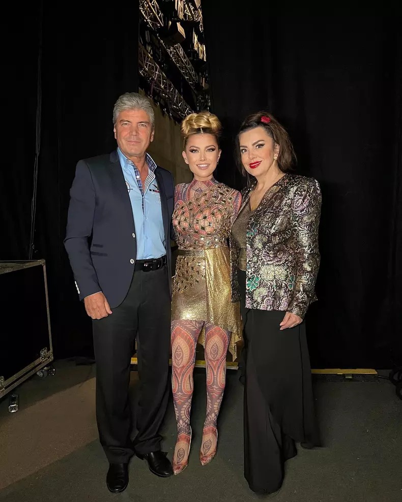 Elena Gheorghe și părinții ei, Mărioara Man Gheorghe și Gheorghe Gheorghe