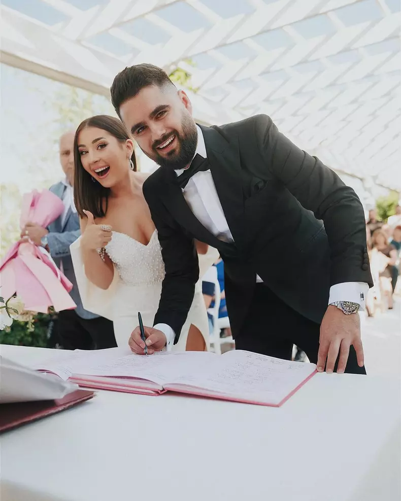 Nicole Cherry și soțul ei, Florin Popa
