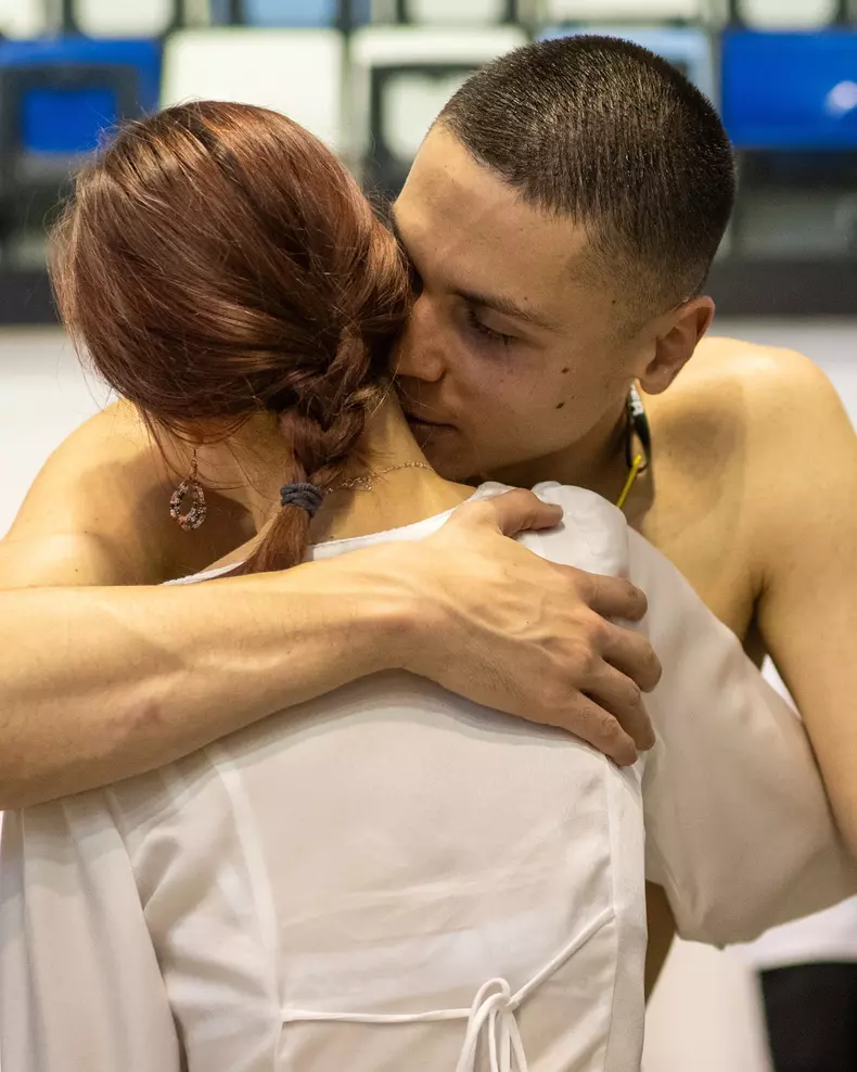 David Popovici și Taisia Nițuleasa