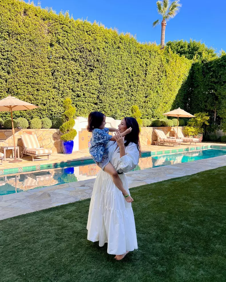 Eva Longoria și fiul ei, Santiago