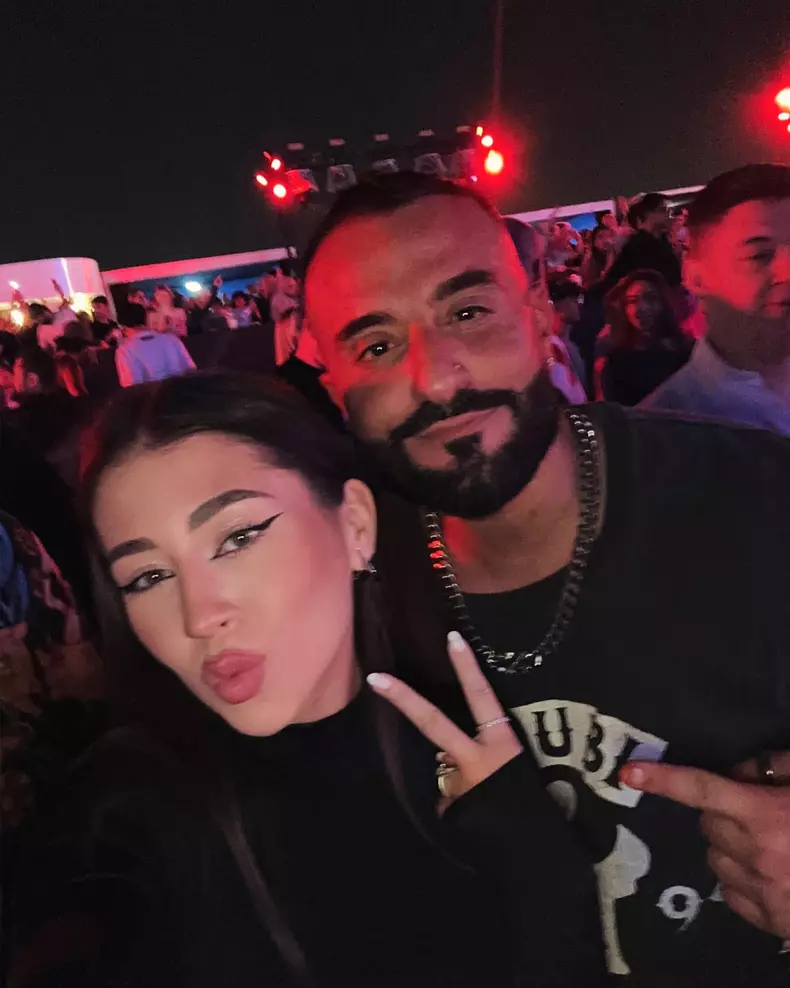 Nicole Cherry și soțul ei, Florin Popa