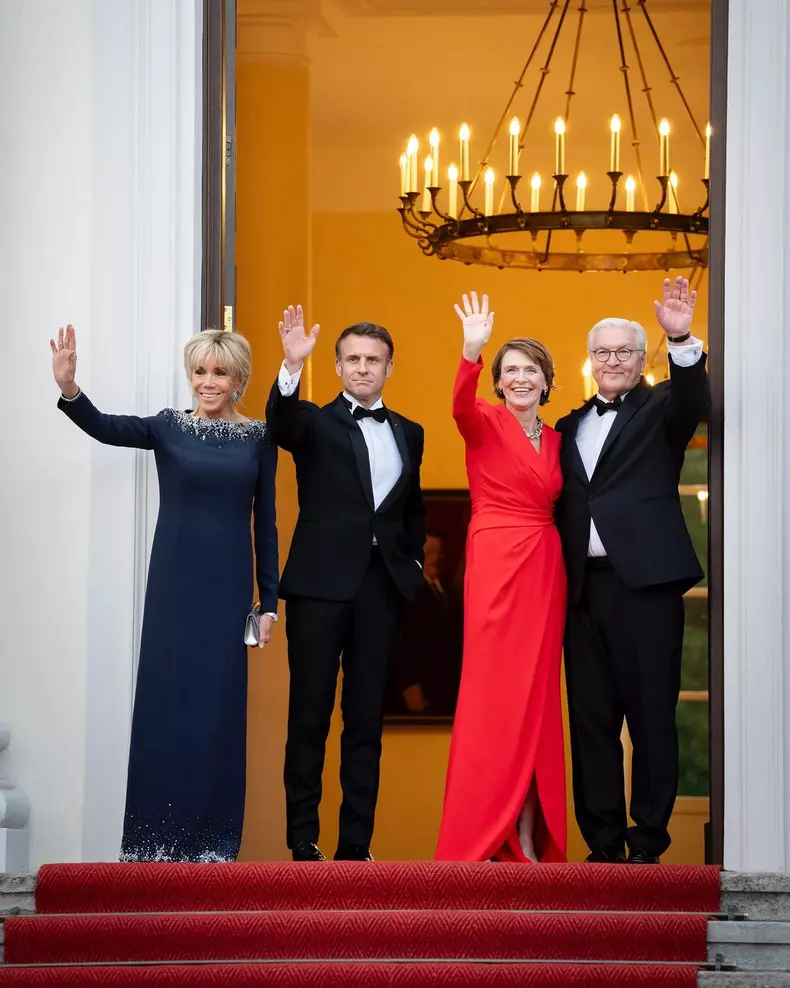 Brigitte Macron și Emmanuel Macron