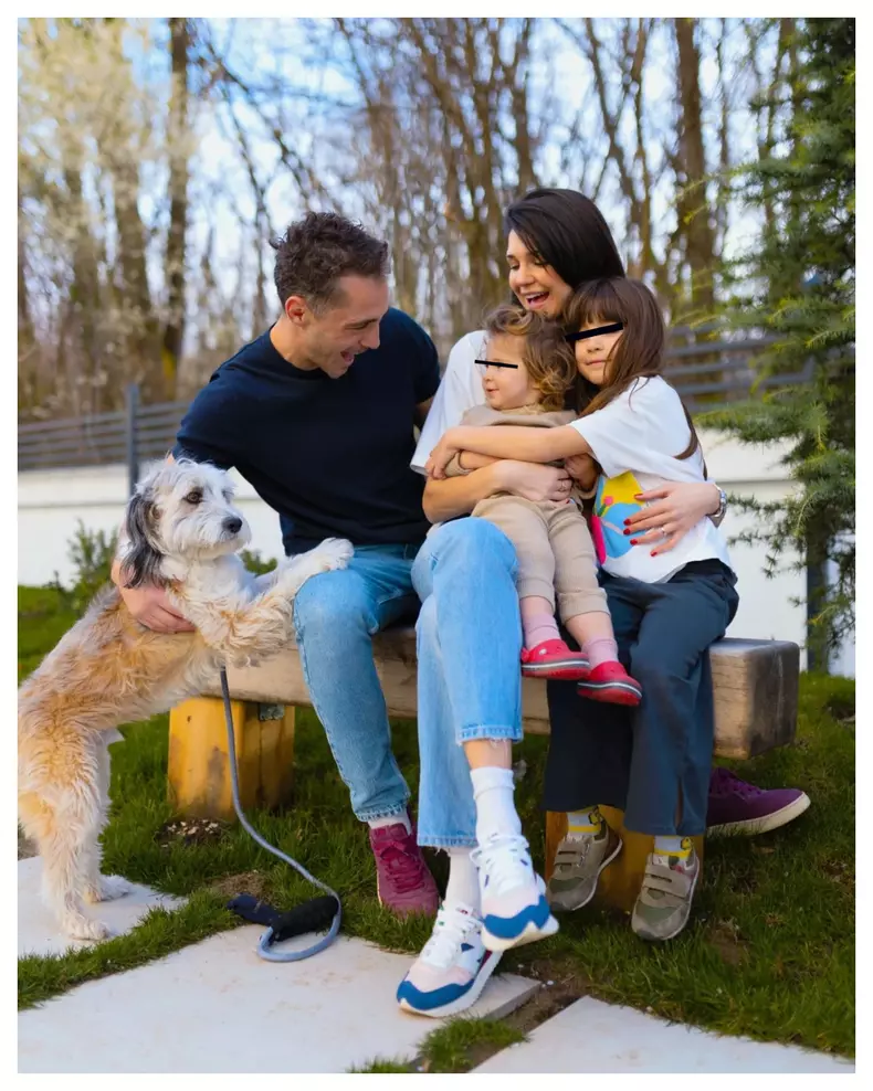 Vladimir Draghia cu familia
