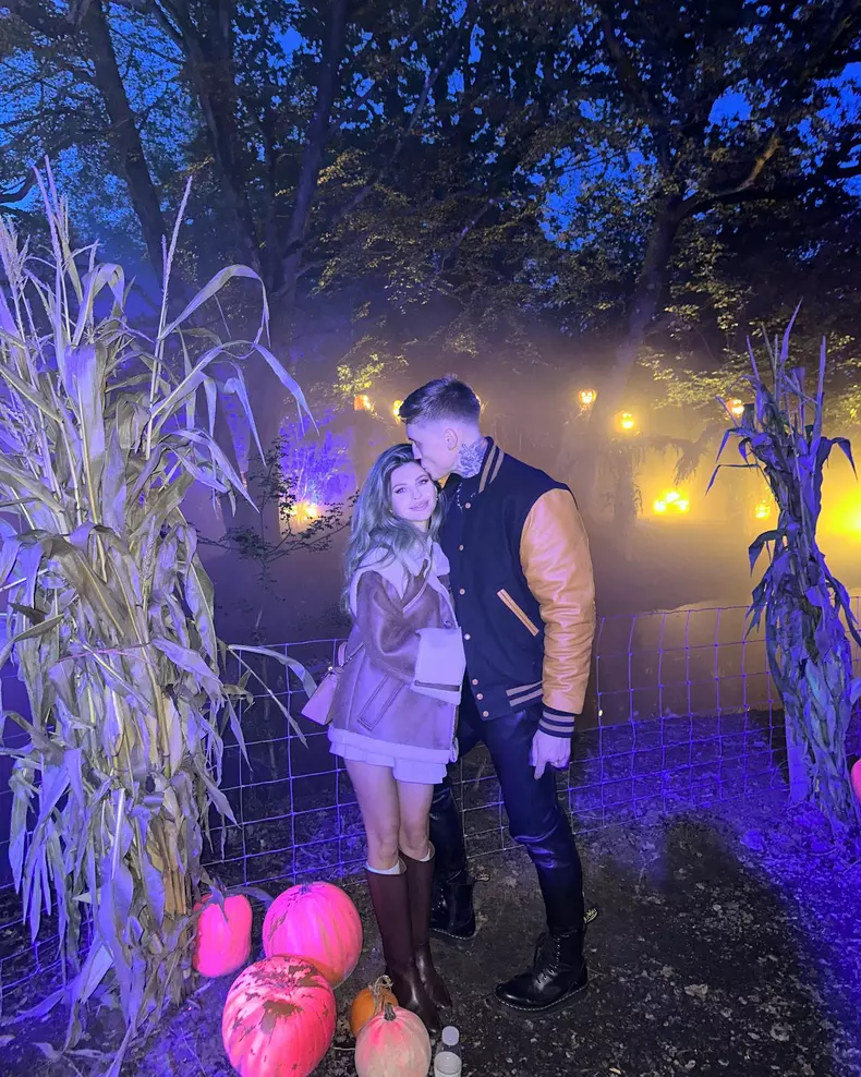 Influencerița Valerie Lungu și iubitul ei, Alex Gilka (Gîlcă)