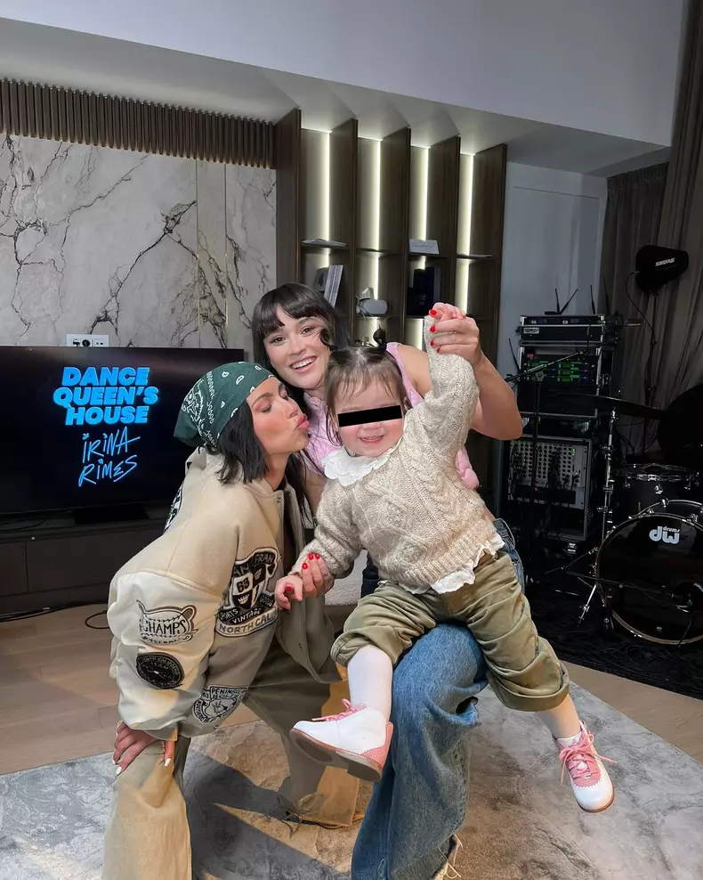 Inna, Irina Rimes și nepoata ei, Anastasia, fiica fratelui ei, Vitali Rimes