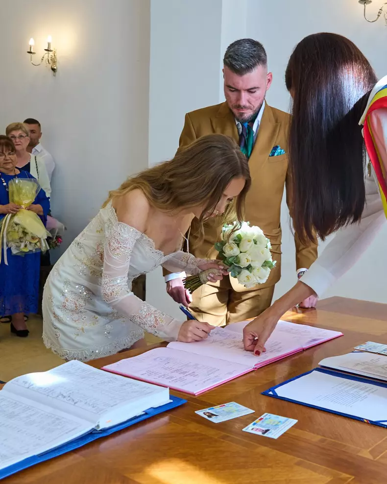 Mara Ancuța și Virgil Boglea cununie civilă, septembrie 2024 (1)