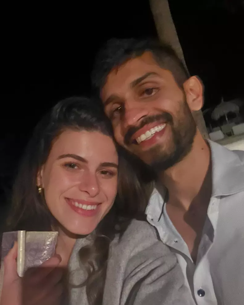 Rebeca Mureșan, fiica Ritei Mureșan, și Shamshad Ali (1)