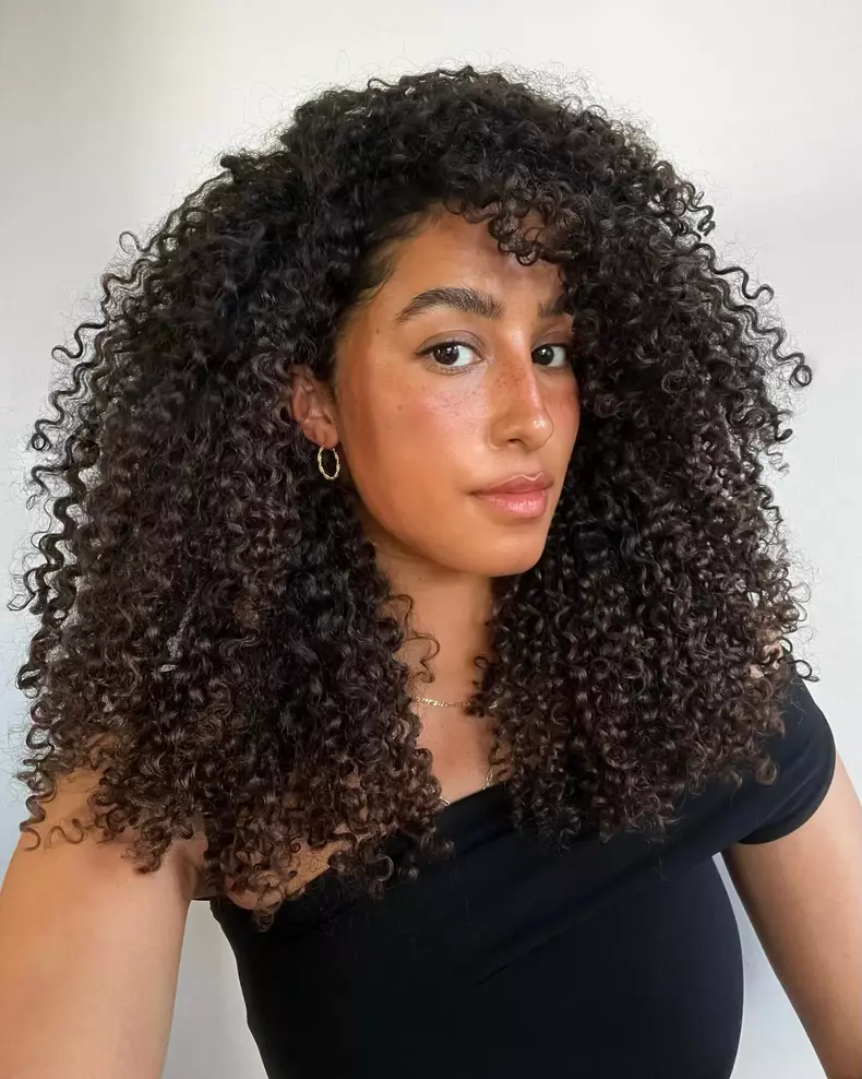 Afro curls