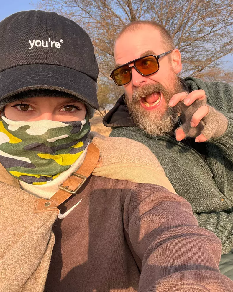 Lily Allen și David Harbour (2)