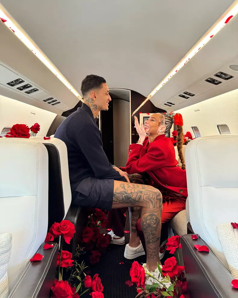 Winnie Harlow si kyle kuzma 87