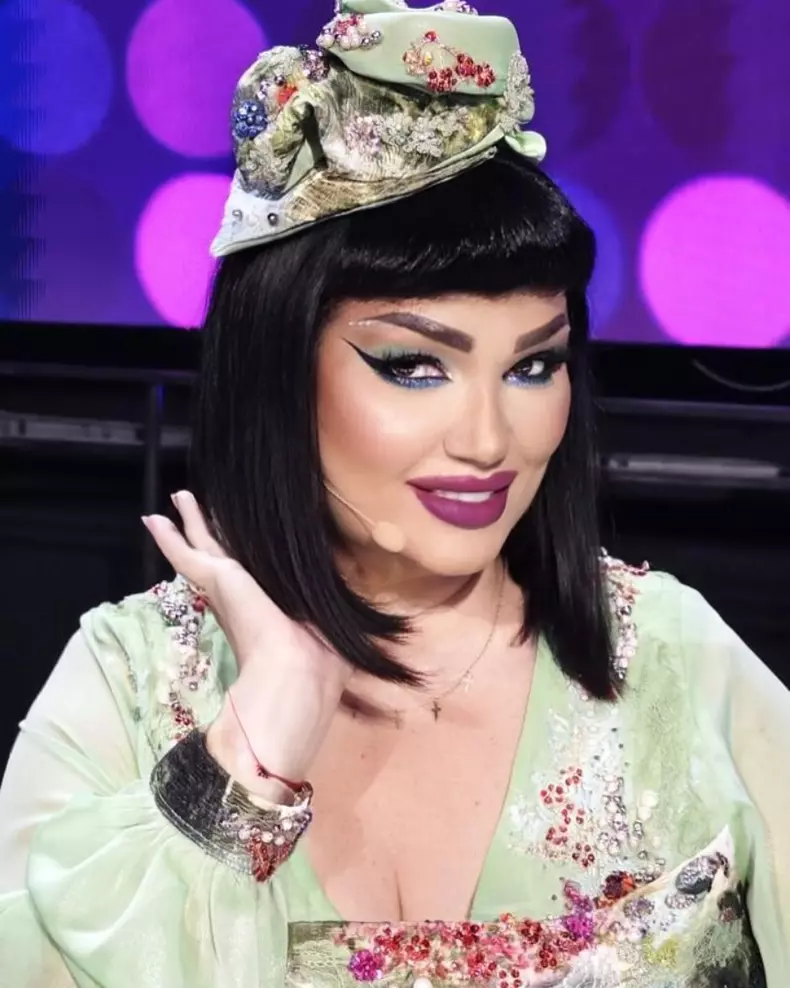 Ozana Barabancea în platoul „Te cunosc de undeva”, sezonul 21